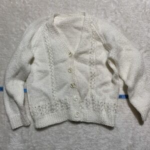 Little‎ Girls Size 4 White Sweater